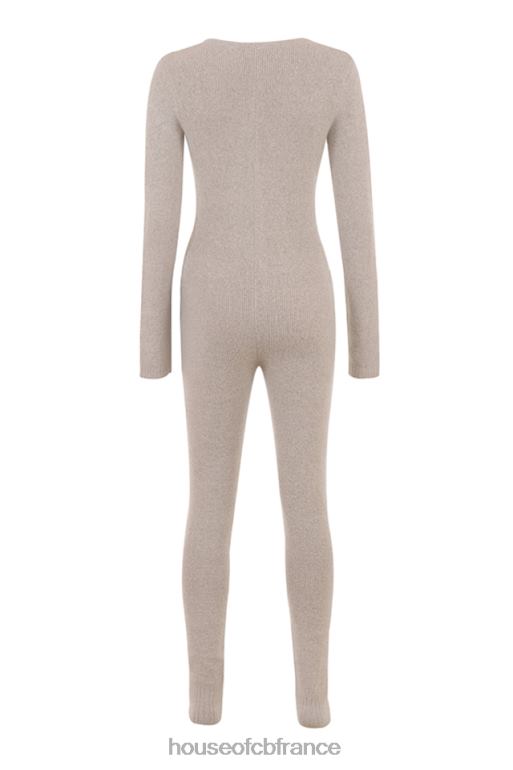 House of CB combinaison loungewear tiggy opale chiné N888H1056 vêtements
