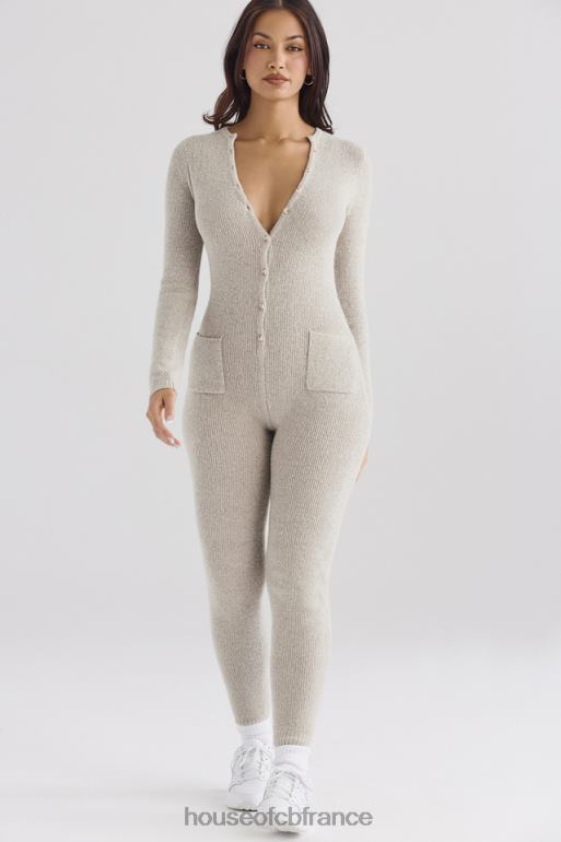 House of CB combinaison loungewear tiggy opale chiné N888H1056 vêtements