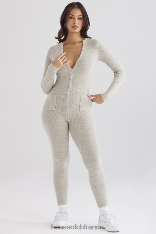 House of CB combinaison loungewear tiggy opale chiné N888H1056 vêtements