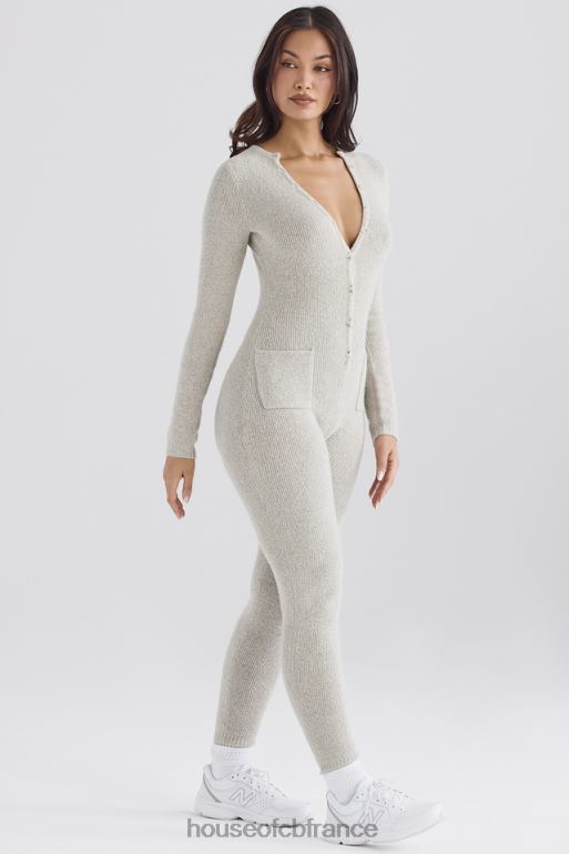 House of CB combinaison loungewear tiggy opale chiné N888H1056 vêtements
