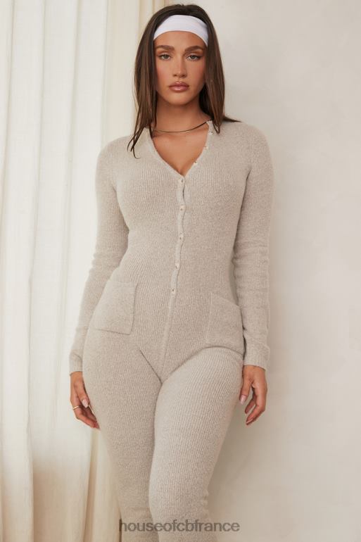 House of CB combinaison loungewear tiggy opale chiné N888H1056 vêtements