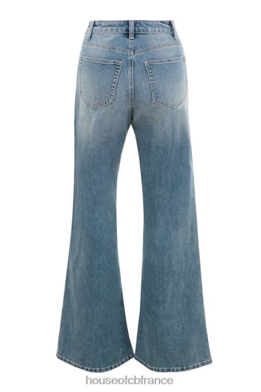 House of CB Jean large taille haute Antonia N888H645 vêtements