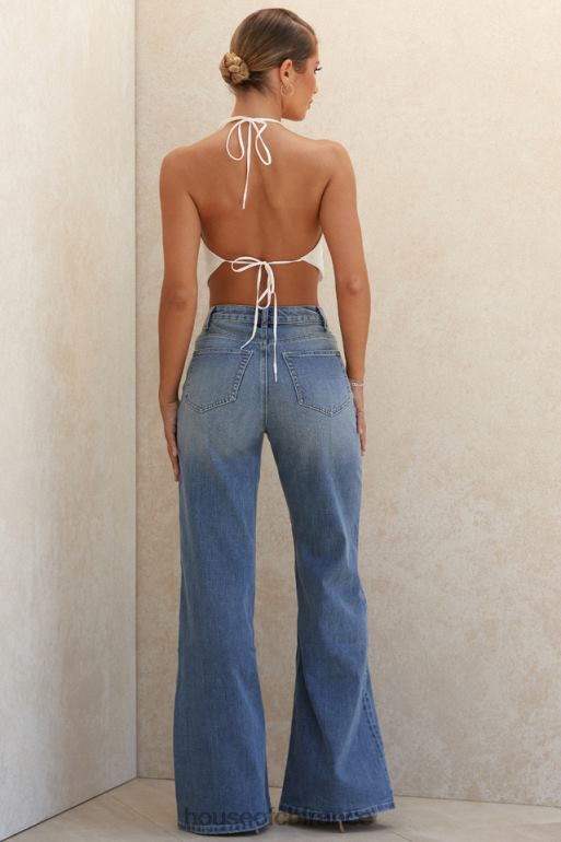 House of CB Jean large taille haute Antonia N888H645 vêtements