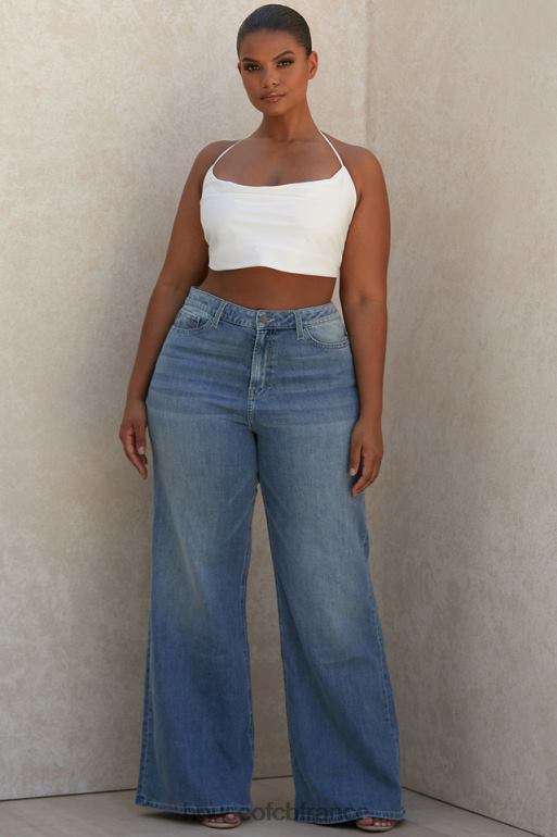 House of CB Jean large taille haute Antonia N888H645 vêtements