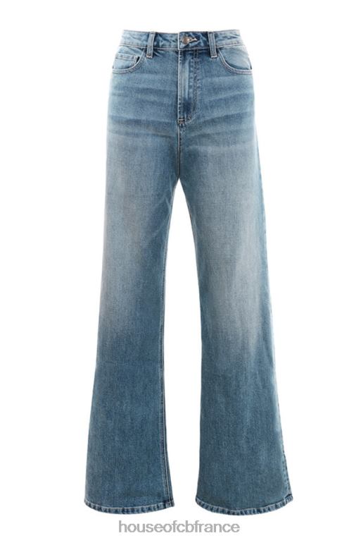 House of CB Jean large taille haute Antonia N888H645 vêtements