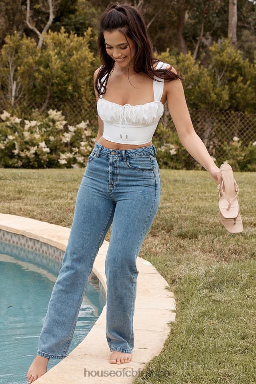 House of CB yara - jean taille haute coupe vintage N888H646 vêtements