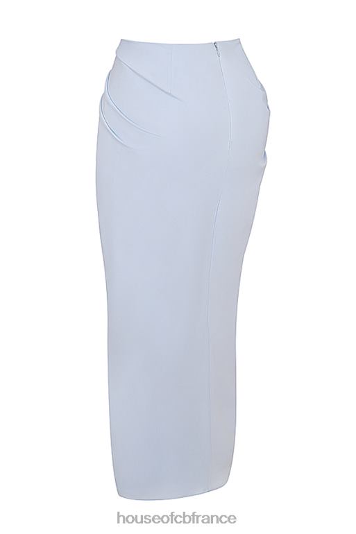 House of CB jupe longue vesper bleu doux N888H850 vêtements