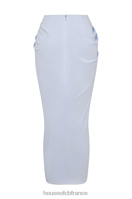 House of CB jupe longue vesper bleu doux N888H850 vêtements