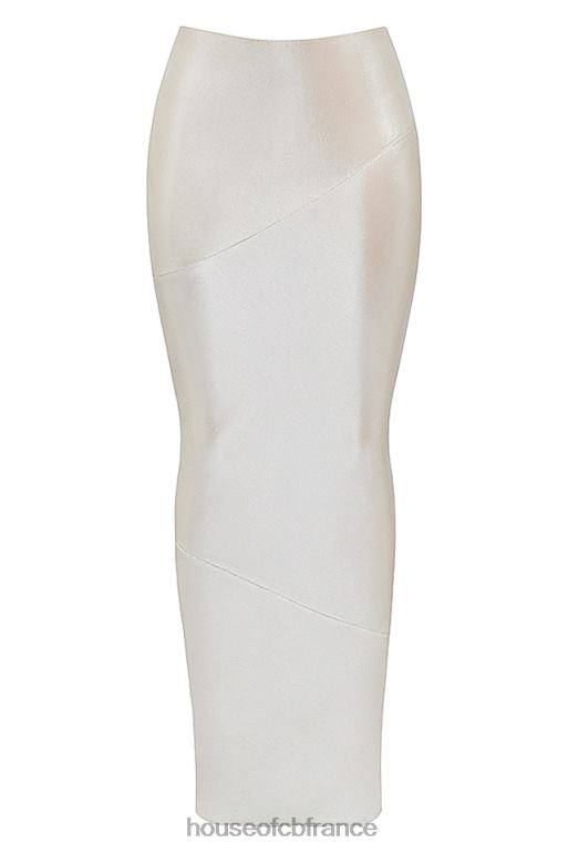 House of CB jupe mi-longue champagne chatoyante colette N888H898 vêtements