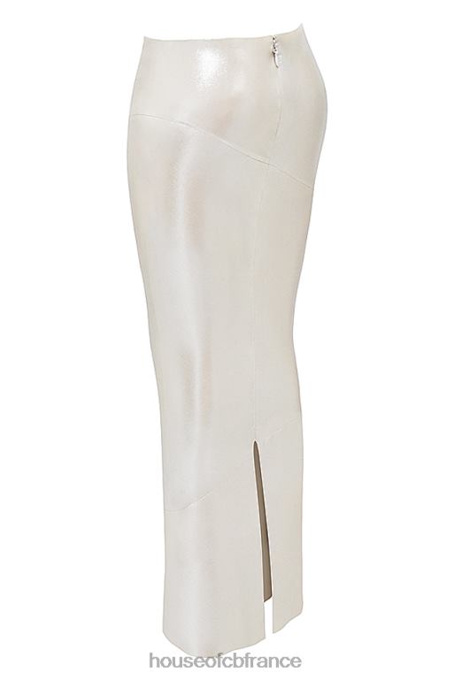 House of CB jupe mi-longue champagne chatoyante colette N888H898 vêtements
