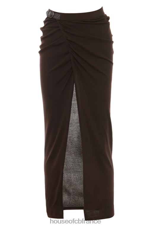 House of CB jupe mi-longue en maille expresso lilas N888H834 vêtements