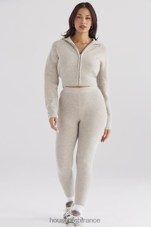House of CB legging en maille côtelée opale sydney N888H880 vêtements