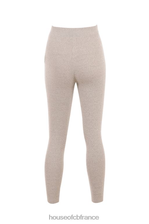 House of CB legging en maille côtelée opale sydney N888H880 vêtements