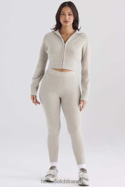 House of CB legging en maille côtelée opale sydney N888H880 vêtements