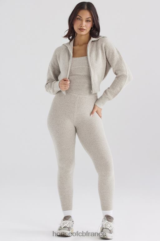 House of CB legging en maille côtelée opale sydney N888H880 vêtements