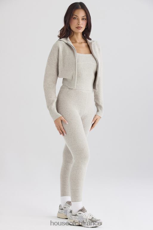 House of CB legging en maille côtelée opale sydney N888H880 vêtements