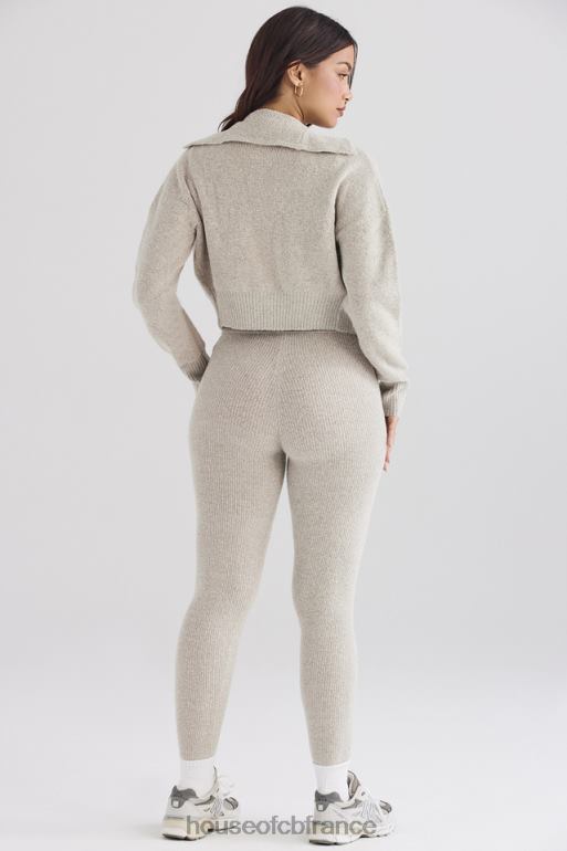 House of CB legging en maille côtelée opale sydney N888H880 vêtements