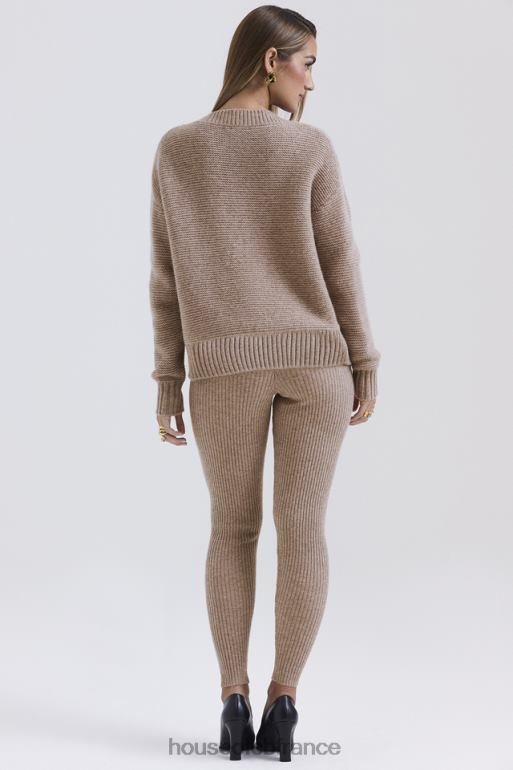 House of CB rosmina orge legging en laine naturelle N888H824 vêtements