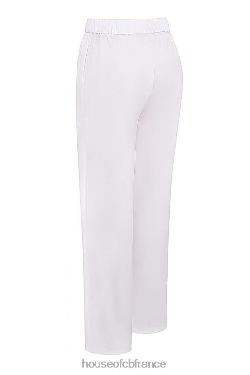 House of CB pantalon Reno blanc coupe décontractée N888H853 vêtements