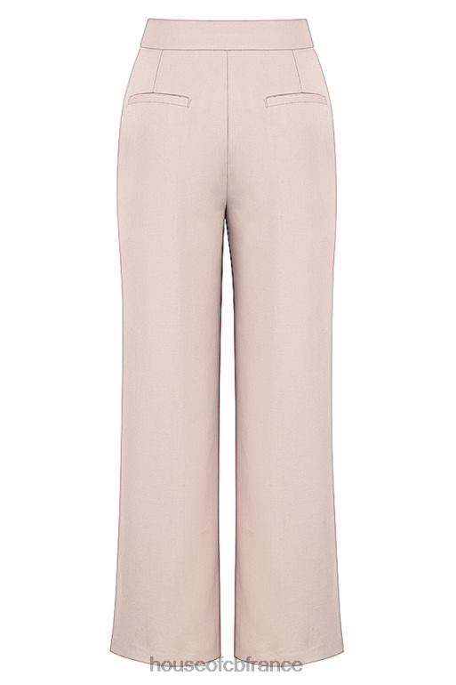 House of CB pantalon ample beige alivia N888H926 vêtements