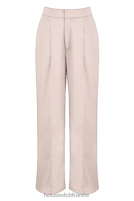 House of CB pantalon ample beige alivia N888H926 vêtements