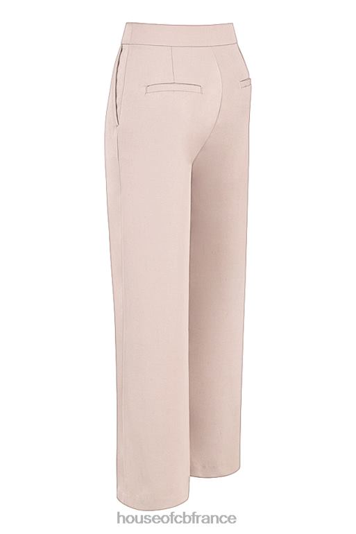 House of CB pantalon ample beige alivia N888H926 vêtements