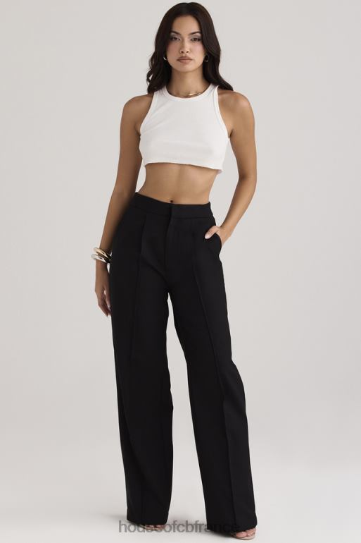 House of CB pantalon ample noir alivia N888H925 vêtements