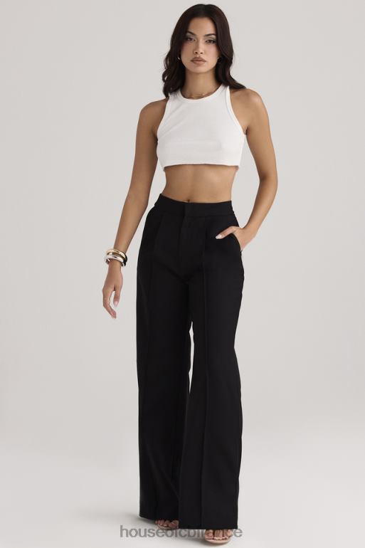 House of CB pantalon ample noir alivia N888H925 vêtements