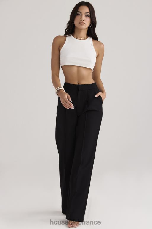 House of CB pantalon ample noir alivia N888H925 vêtements