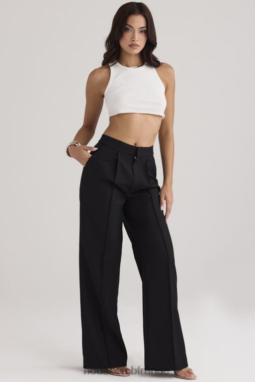 House of CB pantalon ample noir alivia N888H925 vêtements