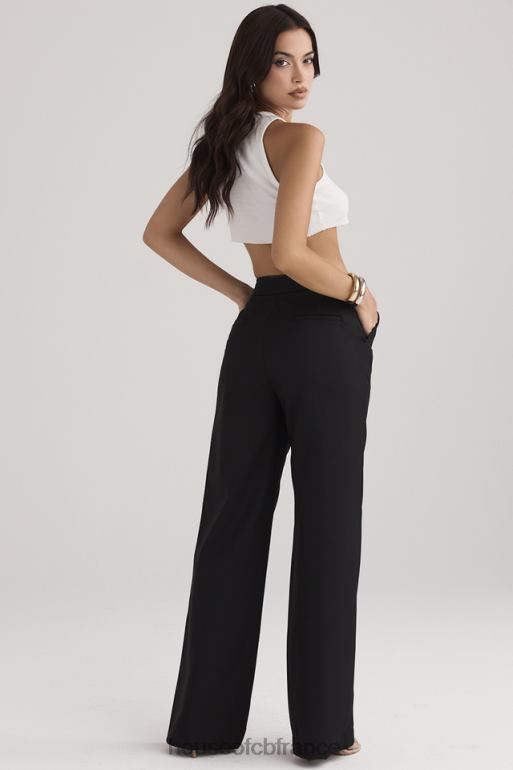 House of CB pantalon ample noir alivia N888H925 vêtements