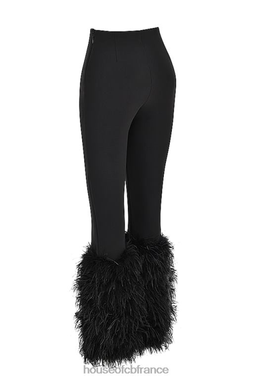 House of CB pantalon à bordures noires Nicolette N888H888 vêtements