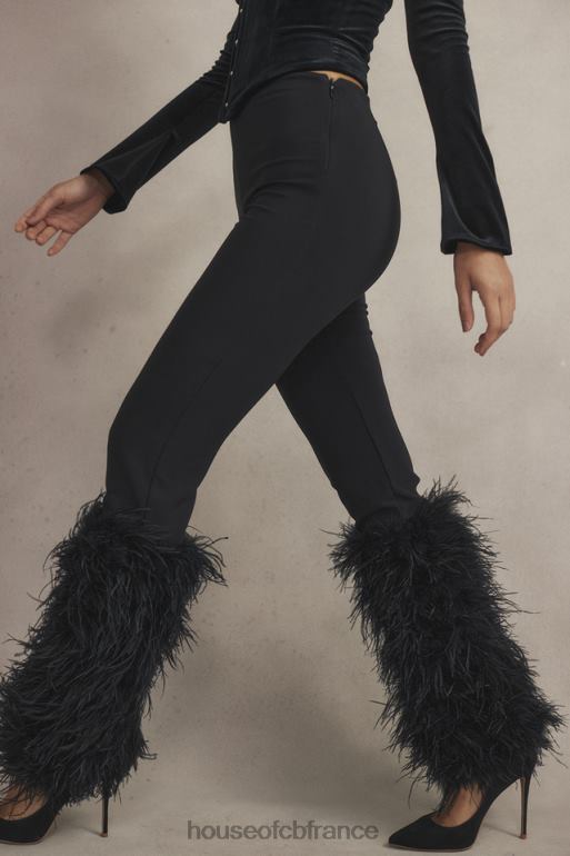 House of CB pantalon à bordures noires Nicolette N888H888 vêtements