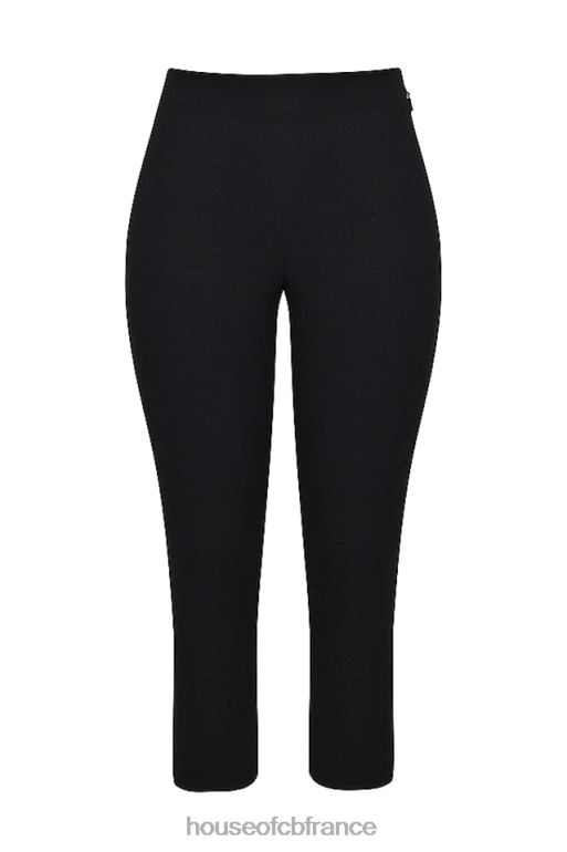 House of CB pantalon capri noir halima N888H865 vêtements