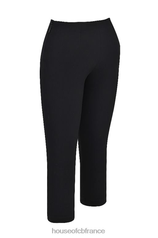 House of CB pantalon capri noir halima N888H865 vêtements