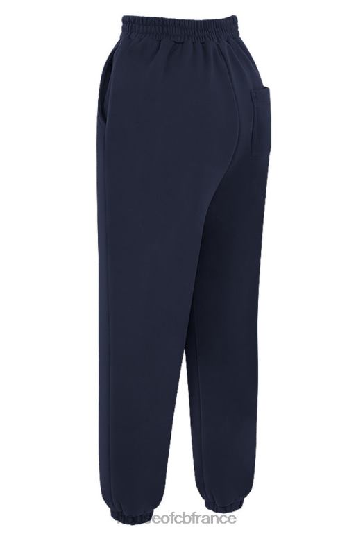 House of CB pantalon de jogging brossé bleu marine nuage N888H997 vêtements