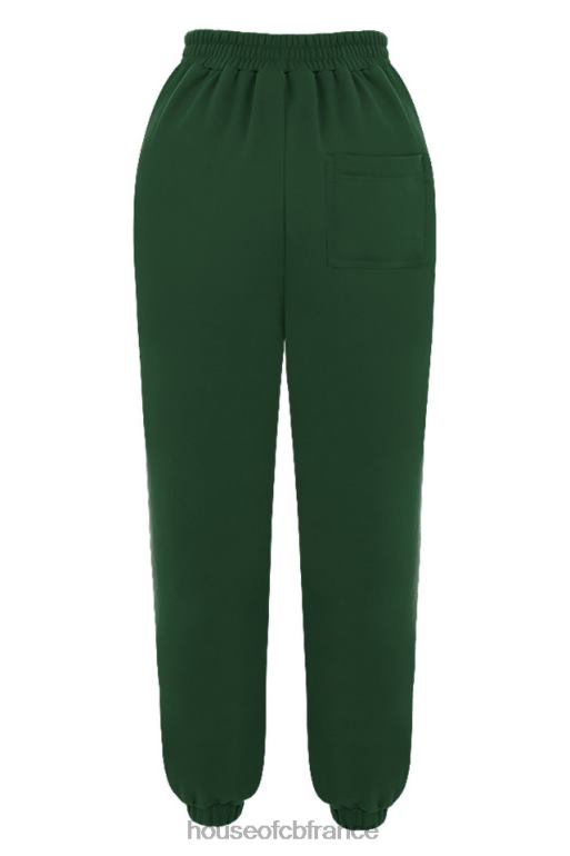 House of CB pantalon de jogging brossé vert nuage N888H1004 vêtements