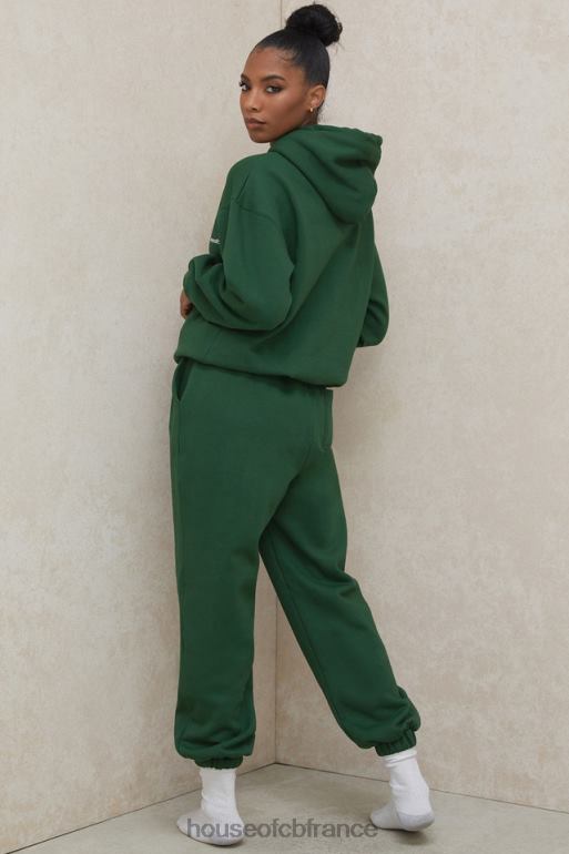 House of CB pantalon de jogging brossé vert nuage N888H1004 vêtements