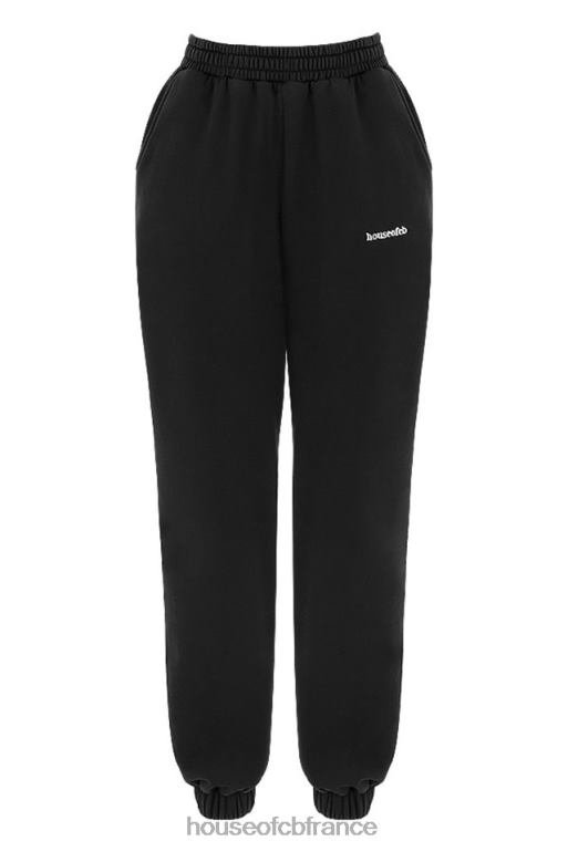 House of CB pantalon de jogging à dos en molleton sky ink N888H978 vêtements