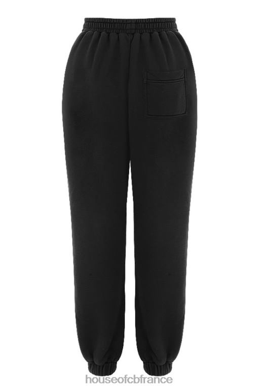 House of CB pantalon de jogging à dos en molleton sky ink N888H978 vêtements