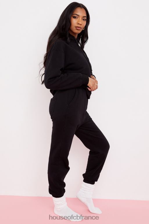 House of CB pantalon de jogging à dos en molleton sky ink N888H978 vêtements
