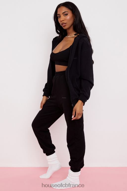 House of CB pantalon de jogging à dos en molleton sky ink N888H978 vêtements