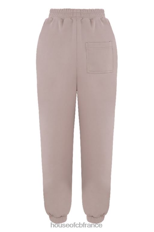 House of CB pantalon de jogging à dos en polaire sky stone N888H1000 vêtements