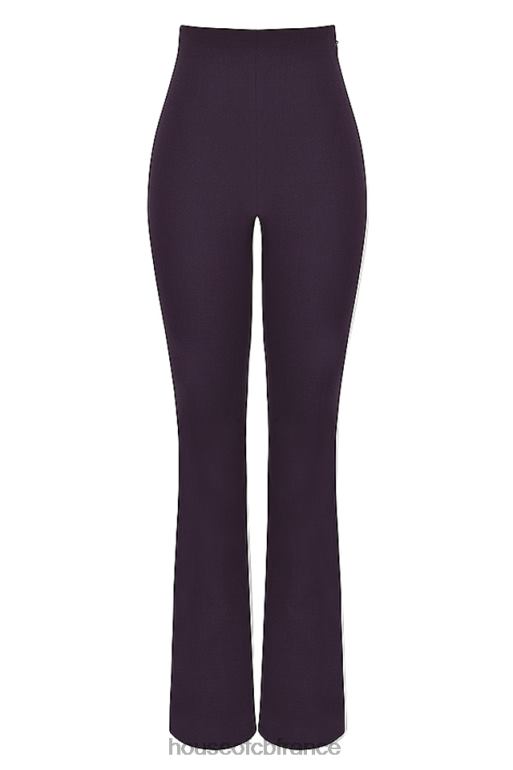 House of CB pantalon taille haute laurel night shade N888H908 vêtements