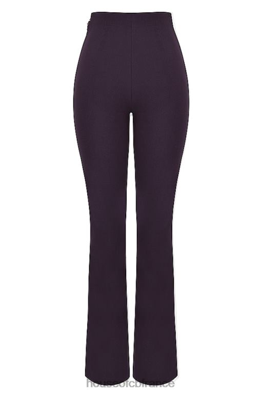 House of CB pantalon taille haute laurel night shade N888H908 vêtements