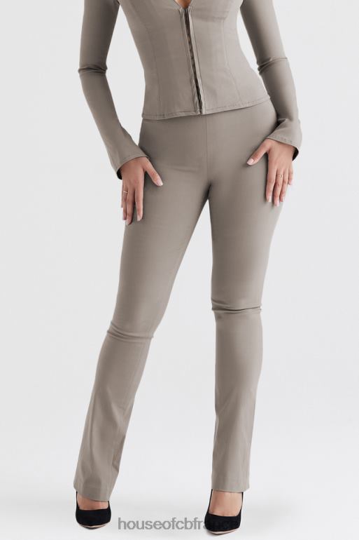 House of CB pantalon taille haute laurel smoke N888H889 vêtements