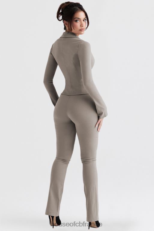 House of CB pantalon taille haute laurel smoke N888H889 vêtements