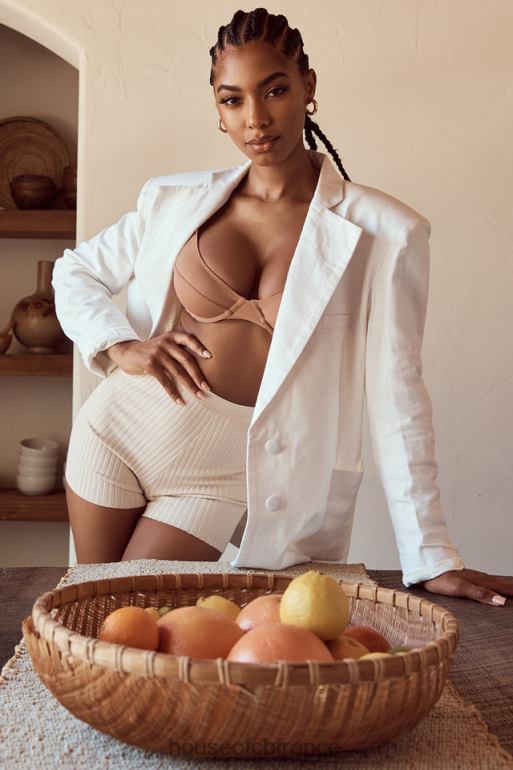 House of CB short bandage beige eden N888H1016 vêtements