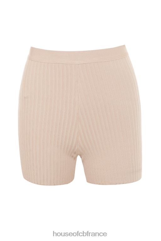 House of CB short bandage beige eden N888H1016 vêtements