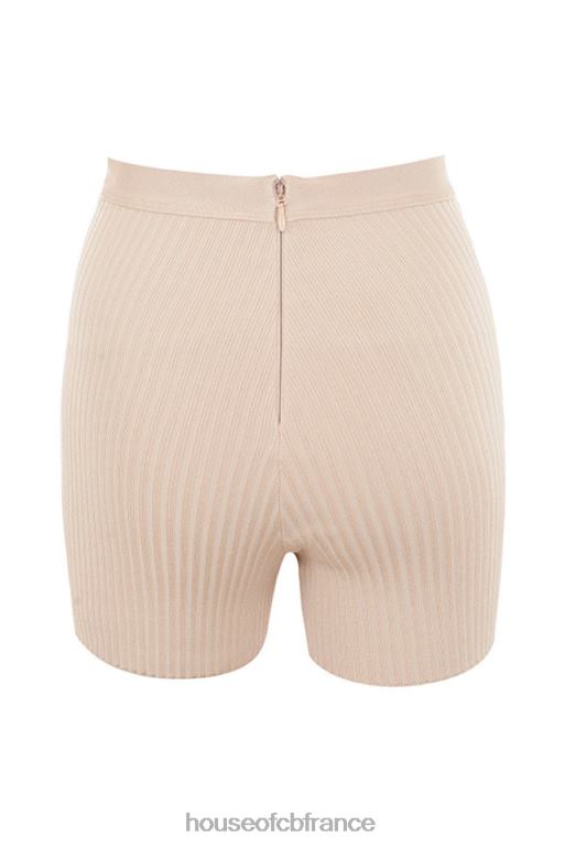 House of CB short bandage beige eden N888H1016 vêtements